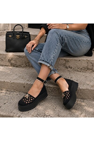 Tress Fashion Sandale dama negre model - Nasir PN