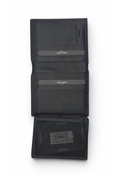 Pierre Cardin Men's Vertical Wallet - Men's 100% Genuine Leather Card Holder ...