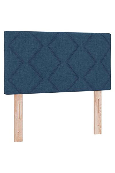 vidaxl Tăblie cap albastru 80 cm țesătură