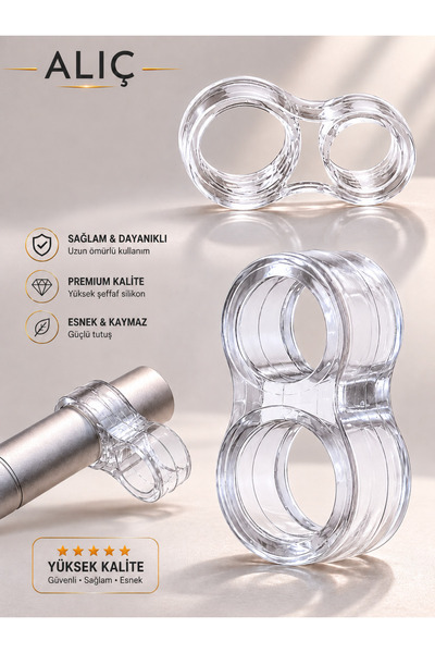 Alıç Kapı Pencere Kolu Durdurucu Duvar Çarpma Önleyici Silikon Tutucu Plastik...