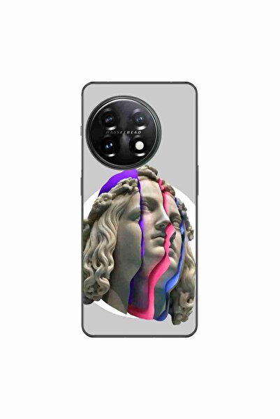 OEM Husa compatibila cu OnePlus 11 Silicon Gel Tpu Model Neon Ruins