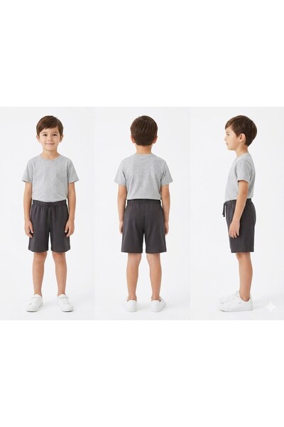Benetton شورت برمودا بخصر مطاطي للأولاد