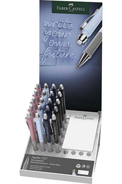 Faber Castell ДИСПЛЕЙ 20 БР. МЕХАНИЧЕН МОЛИВ 0.5ММ АПОЛО ФАБЕР-КАСТЕЛ