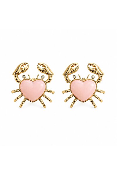 CHARMLUCKY ÖZEL SERİ KALP YENGEÇ KÜPE