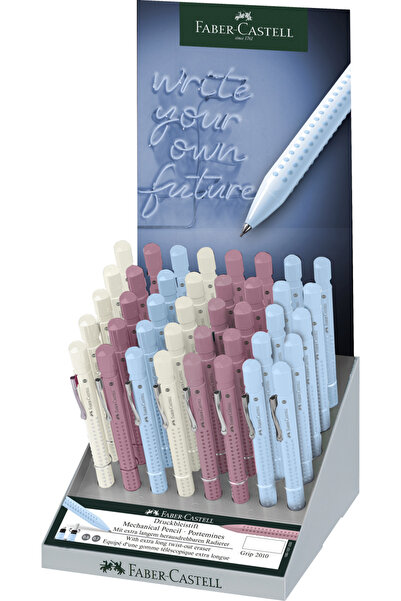 Faber Castell DISPLAY 40 BUC. CREIOANE MECHANICE 0.5/0.7MM GRIP 2010 HARMONY ...