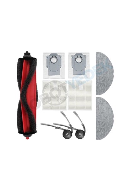 robotyedek Roborock Q8 Plus RRA0TCP (ΟΧΙ MAX-PRO!!) Συμβατή κύρια βούρτσα, πλ...