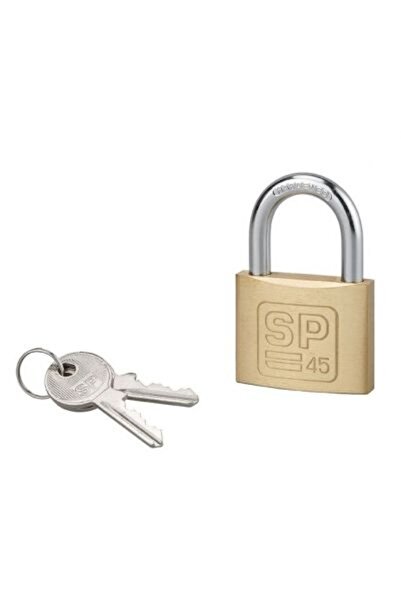 Serrurerie de Picardie Padlock with key, 45 mm, steel shackle, 2 keys - SP