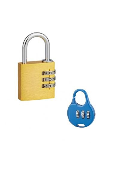 THIRARD Lot Padlock with code, VENUS, 30 mm + Padlock with code, NOMAD,
