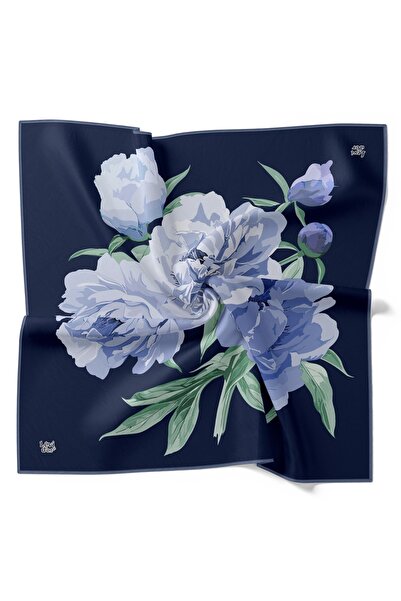 Levidor Yeni Sezon Trend Polyester Twill EŞARP LACİVERT