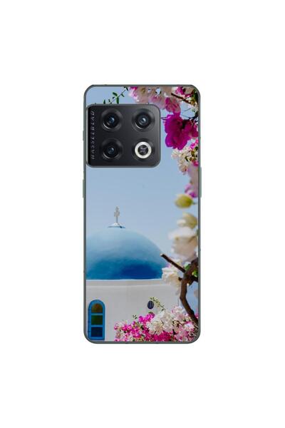 OEM Case compatible with OnePlus 10 Pro Silicone Gel Tpu Pattern Greece Santo...