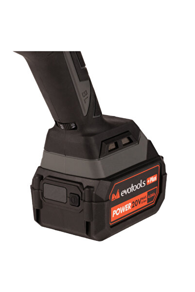 Evotools Polizor Unghiular Brushless cu Acumulator 4Ah, Incarcator si 10 Disc...