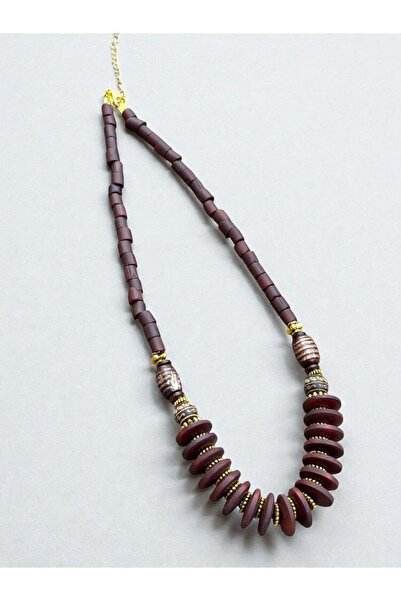 Bozhi Necklace Glass Beads Elegant Gift