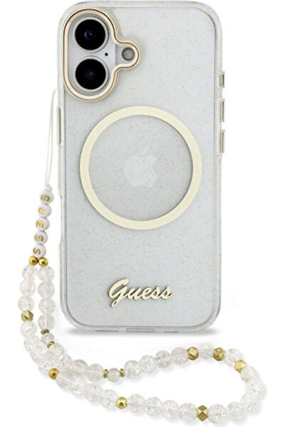 Guess Iml Πίσω Κάλυμμα Πλαστικό / Σιλικόνης Διαφανές (iPhone 17) Κωδικός: GUH...