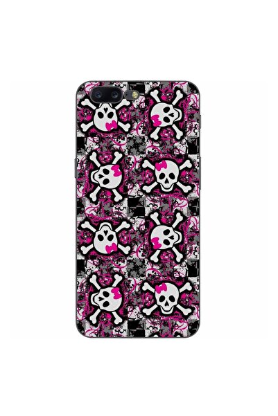 OEM Husa compatibila cu OnePlus 5 Silicon Gel Tpu Model Pop Art Skeleton