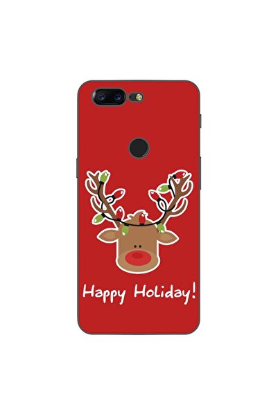 OEM Θήκη συμβατή με OnePlus 5T Σιλικόνης TPU με σχέδιο Χριστουγεννιάτικο Τάρα...