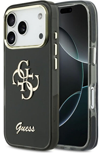 Guess Iml 4g Script Πίσω Κάλυμμα Μεταλλικό Μαύρο (iPhone 17 Pro) Κωδικός: GUH...