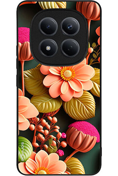 Other Θήκη Sonique Σειρά 3D Λουλούδια Xiaomi Redmi Note 15 Pro 4G Σολομί
