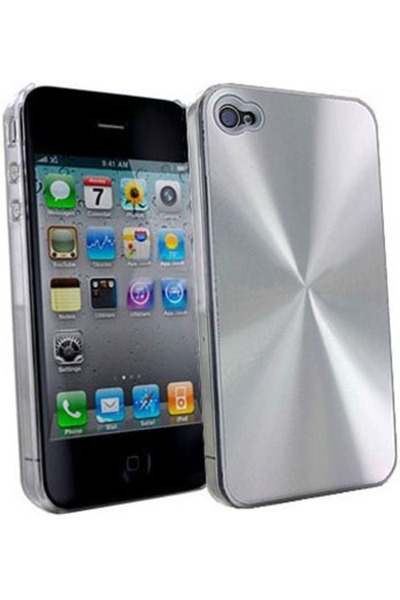 Other Volte-Tel Πίσω Κάλυμμα Γυαλιστερό Γκρι (iPhone 4/4s) Κωδικός: 8100154