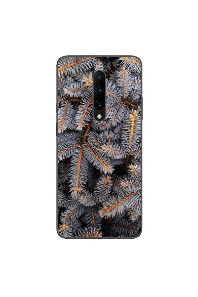 OEM Husa compatibila cu OnePlus 7 Pro Silicon Gel Tpu Model Crengi de Brad