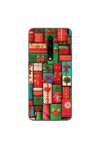 OEM Husa compatibila cu OnePlus 7 Pro Silicon Gel Tpu Model Xmas Gifts Pattern