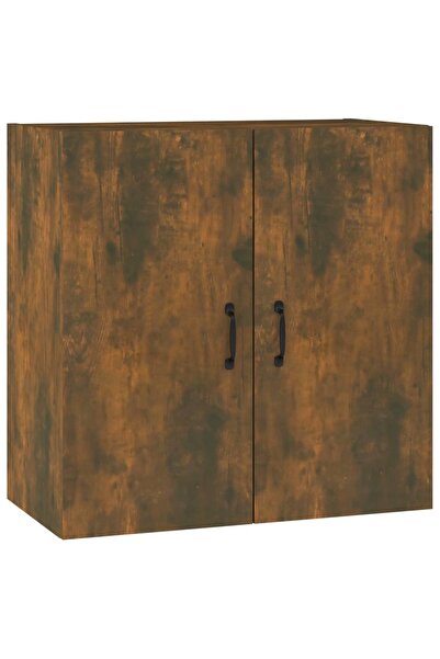 vidaxl Wall cabinet, smoky oak, 60x31x60 cm, composite wood