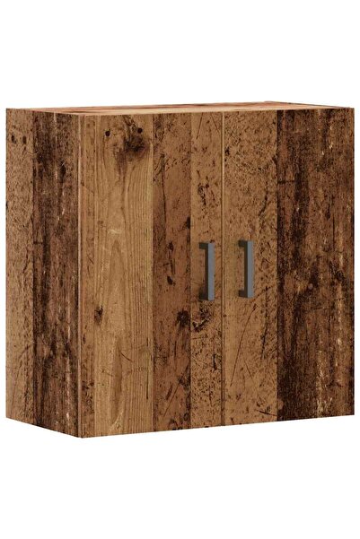 vidaxl Wall cabinet, aged wood, 60x31x60 cm, processed wood