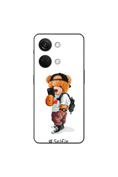 OEM Husa compatibila cu OnePlus Nord 3 Silicon Gel Tpu Model Bear Teddy Selfie