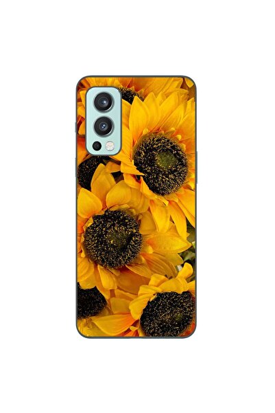 OEM Husa compatibila cu OnePlus Nord 2 Silicon Gel Tpu Model Floarea Soarelui