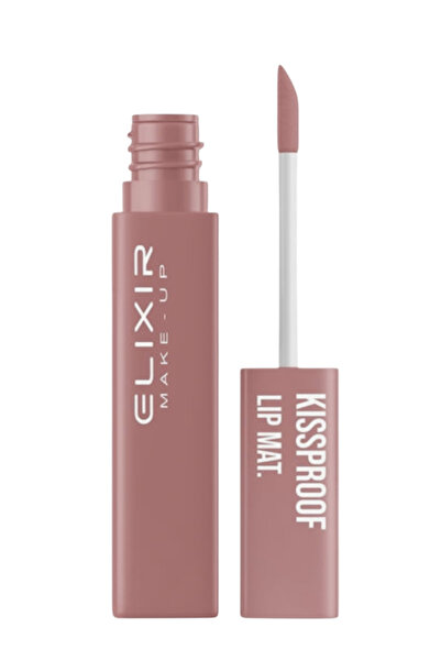 Elixir Kissproof Lip Mat Υγρό Κραγιόν Matte 014 Almond Joy 4.5gr