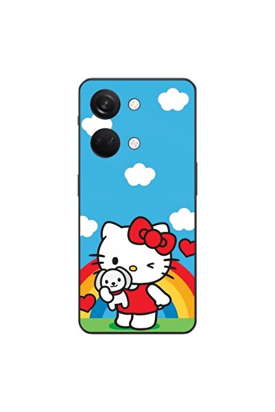 OEM Husa compatibila cu OnePlus Nord 3 Silicon Gel Tpu Model Hello Kitty Rainbow