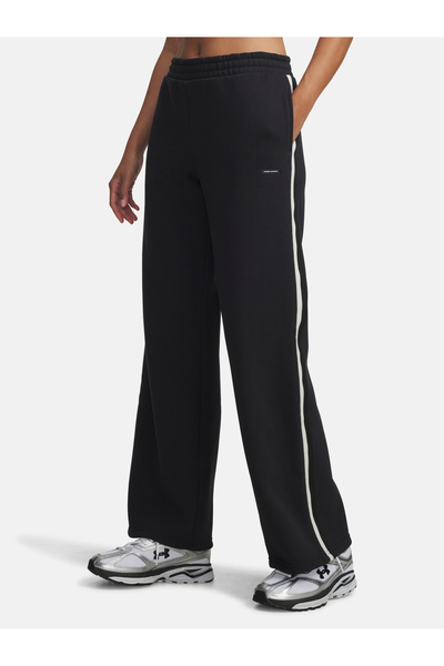 Under Armour Dámské sportovní kalhoty Icon HWT Flc Puddle Pant-BLK