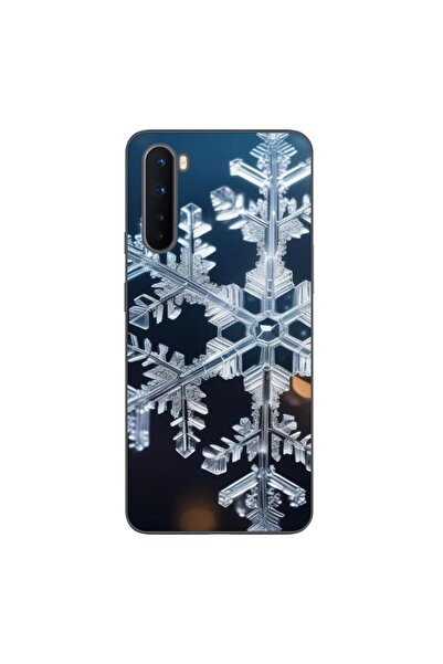 OEM Case compatible with OnePlus Nord Silicon Gel Tpu Model Big Snowflake