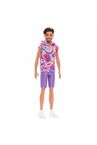 mattel Μπάρμπι Φάσιονιτς Κούκλα Κεν με Γενειάδα Καστανά Μαλλιά HRH26