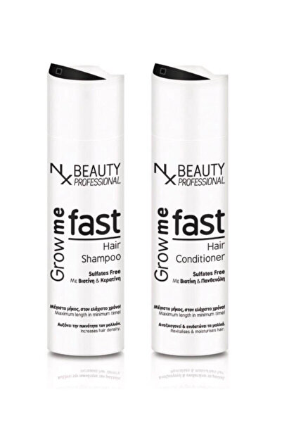 NX Beauty Professional Σετ Περιποίησης Μαλλιών Αναδόμηση & Θρέψη με Σαμπουάν ...