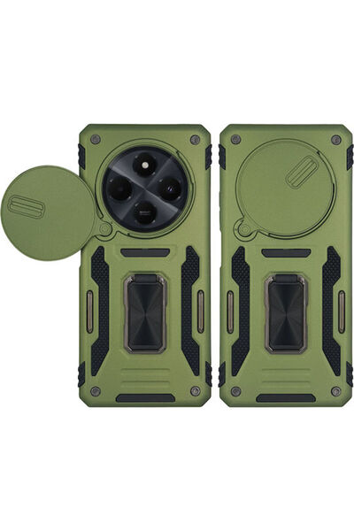 Other Θήκη Ring Armor Camshield Sonique για Xiaomi Redmi 14c 4g Poco C75 4g R...