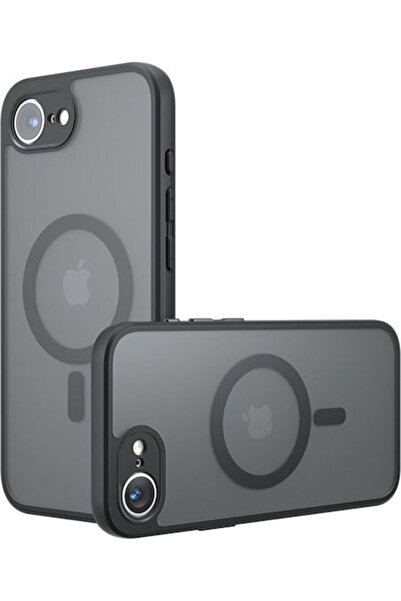 Techsuit Μαύρη Θήκη Πλάτης Σιλικόνης (iPhone 17e / 16e)