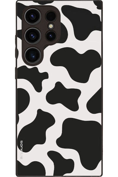 Other Σειρά Sonique Animal Print Samsung Galaxy S24 Ultra Αγελάδα 01 Θήκη Κιν...