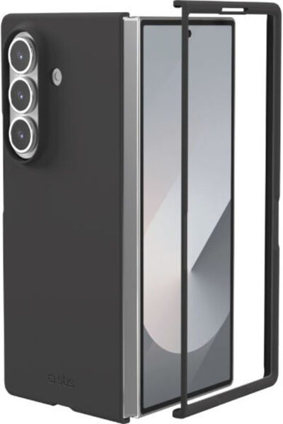 SBS Πίσω Κάλυμμα Σιλικόνης Μαύρο (SAMSUNG Z FOLD 7)