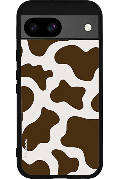 Other Σειρά Sonique Animal Print Google Pixel 8a 5g Θήκη με σχέδιο αγελάδας 02