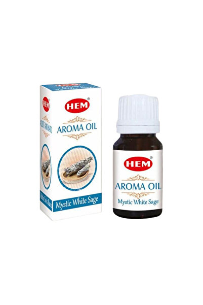Hem Sage White Perfumed Oil 10ml -