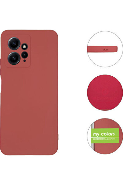 Other Σονίκ Πίσω Κάλυμμα Σιλικόνης Μπορντό (Redmi Note 12 4G)