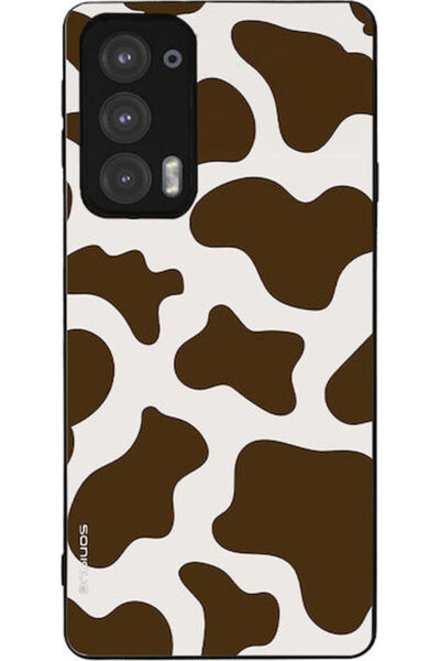 Other Θήκη Σειράς Animal Print Sonique για Motorola Edge 20 5G Αγελάδα 02
