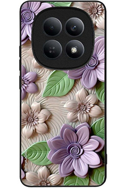 Other Θήκη Sonique Σειρά 3D Λουλούδια Xiaomi Redmi Note 15 5G Μωβ