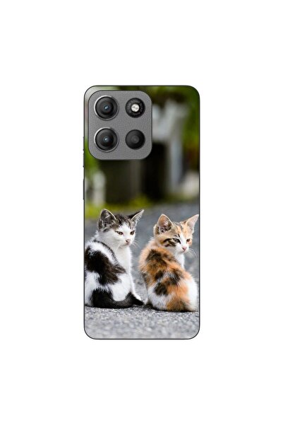 OEM Husa compatibila cu Motorola Moto G15 Silicon Gel Tpu Model Kitties