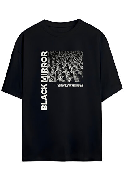 Grafftee Clothing Black Mirror Special Series Design Premium 100% Cotton Unis...