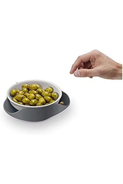 Yıldızan Tamgün Doubledish Serving Bowl, Light Gray Tamgün 1159648