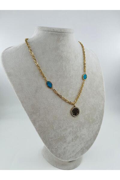 Bozhi Necklace Steel Silver Stylish Gift