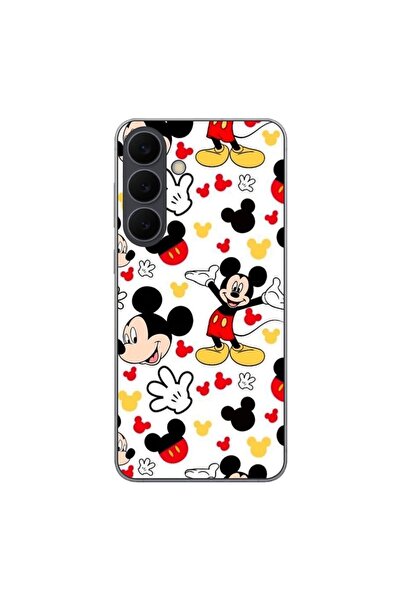 OEM Husa compatibila cu Samsung Galaxy S25 FE Silicon Gel Tpu Model Mickey Co...