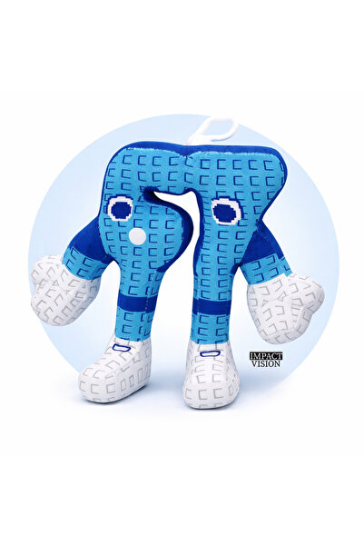 OEM Плюшена играчка Сикс Севън, анимиран герой, син, Импакт Вижън ®