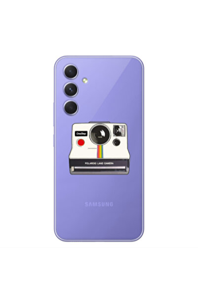 Other Samsung A55 Polaroid land camera Transparent Silicone TPU Θήκη